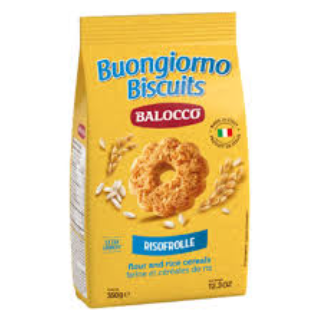 BALOCCO RISOFROLLE BISCUITS 350G